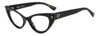 Montatura vista Dsquared Donna D2 0116BLACK49 - D2 0116BLACK49